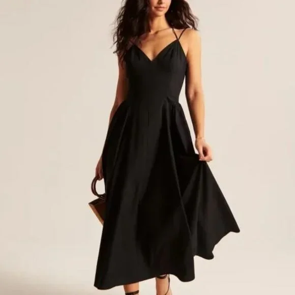 princess polly baby blue dress Abercrombie & Fitch | Dresses | Viral Abercrombie And Fitch Strappy Corset  Dress Black Size Small